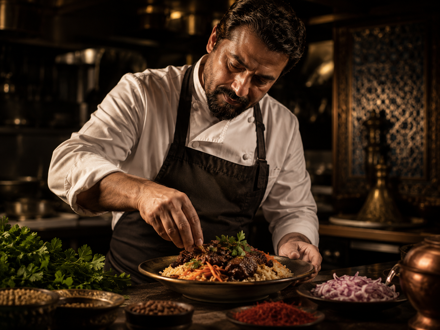 Experienced Afghan chef